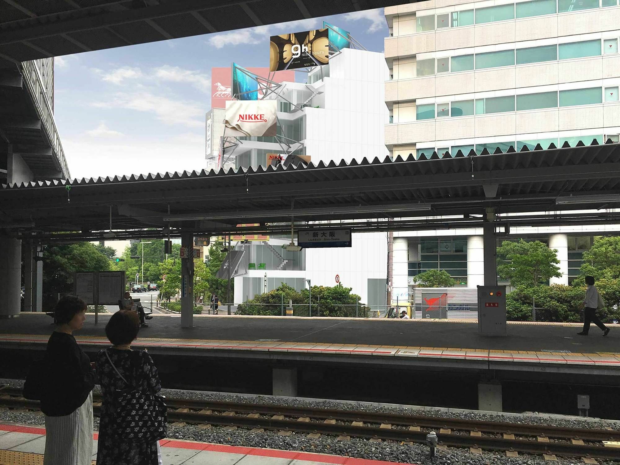 Nine Hours Shin Osaka Station Exterior foto